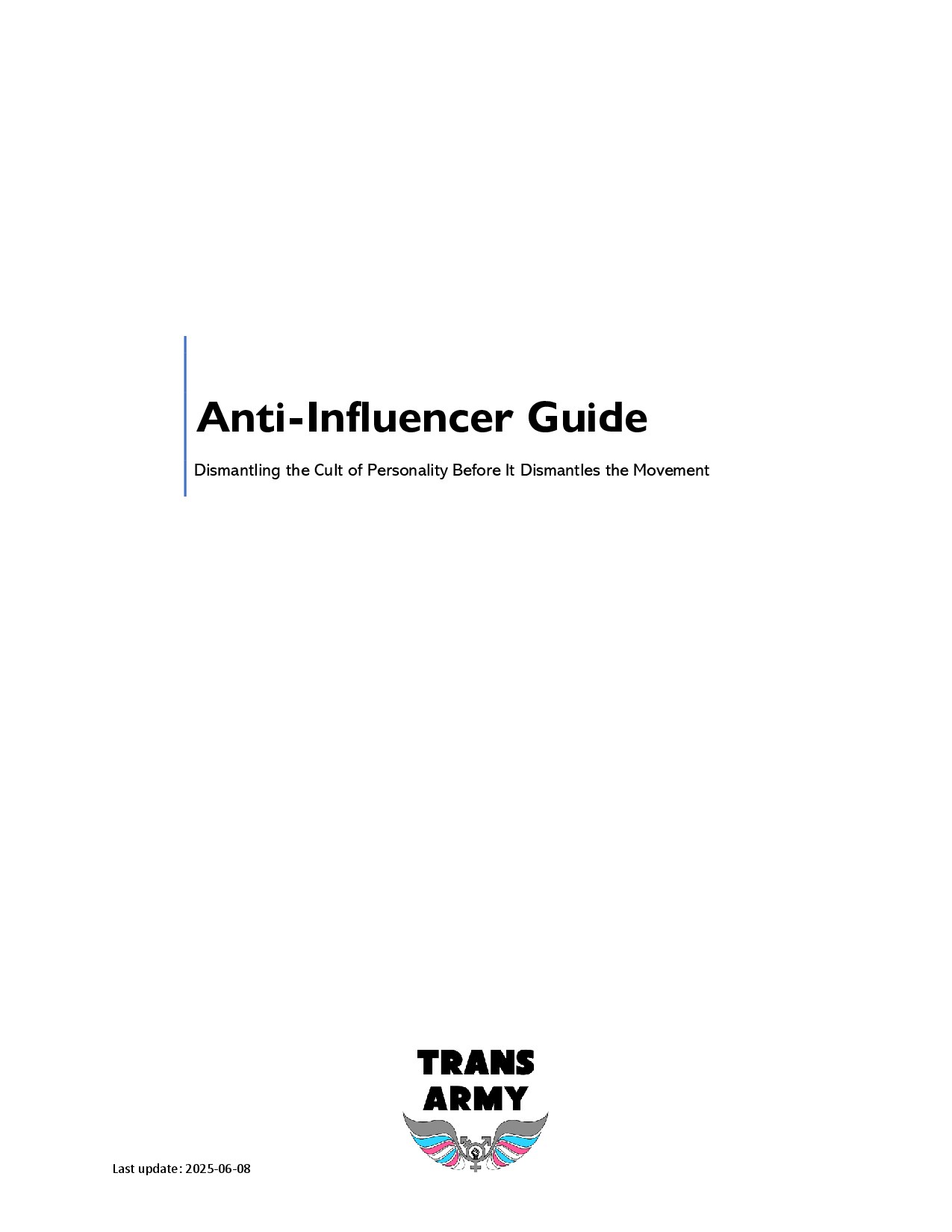 Anti-Influencer Guide
