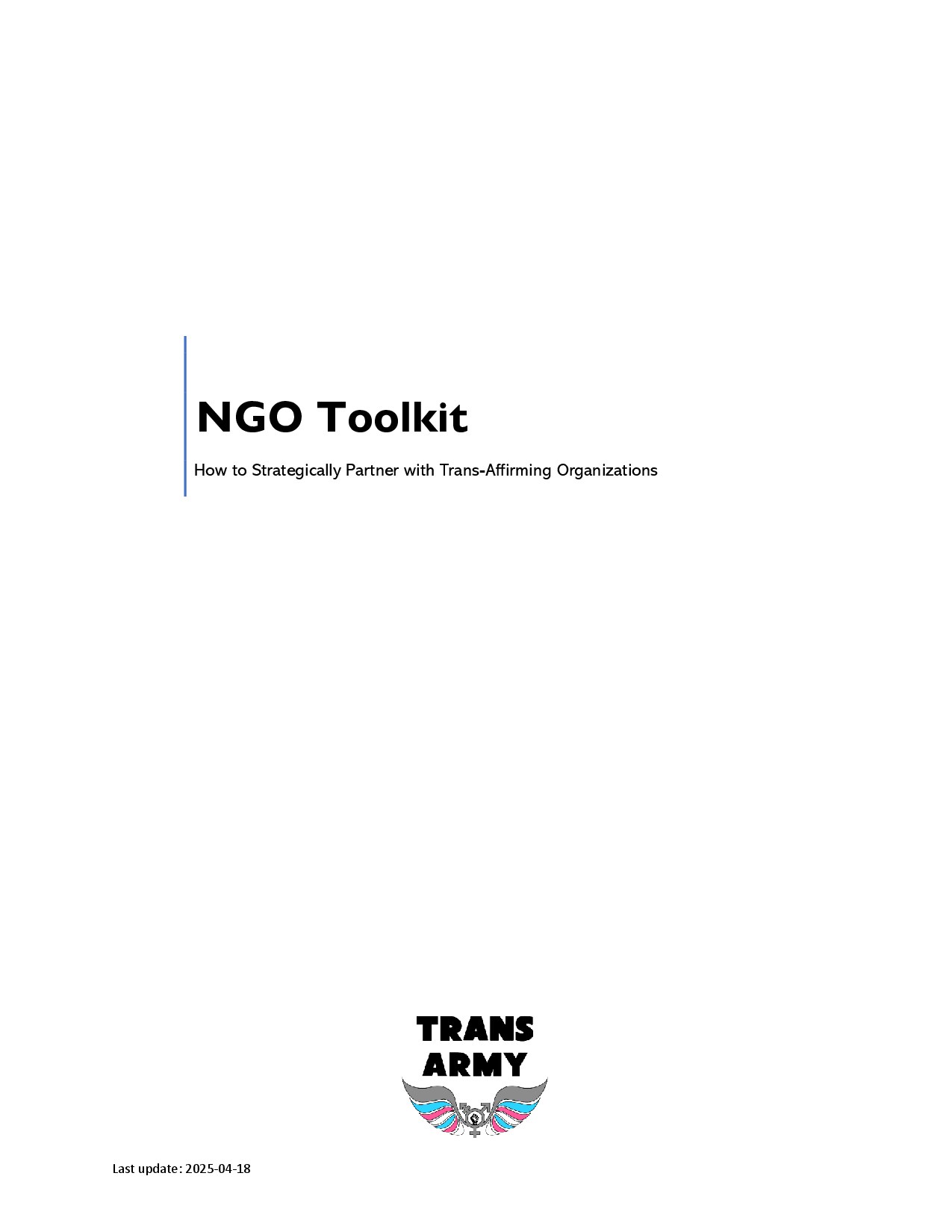 Liaison – NGO Toolkit