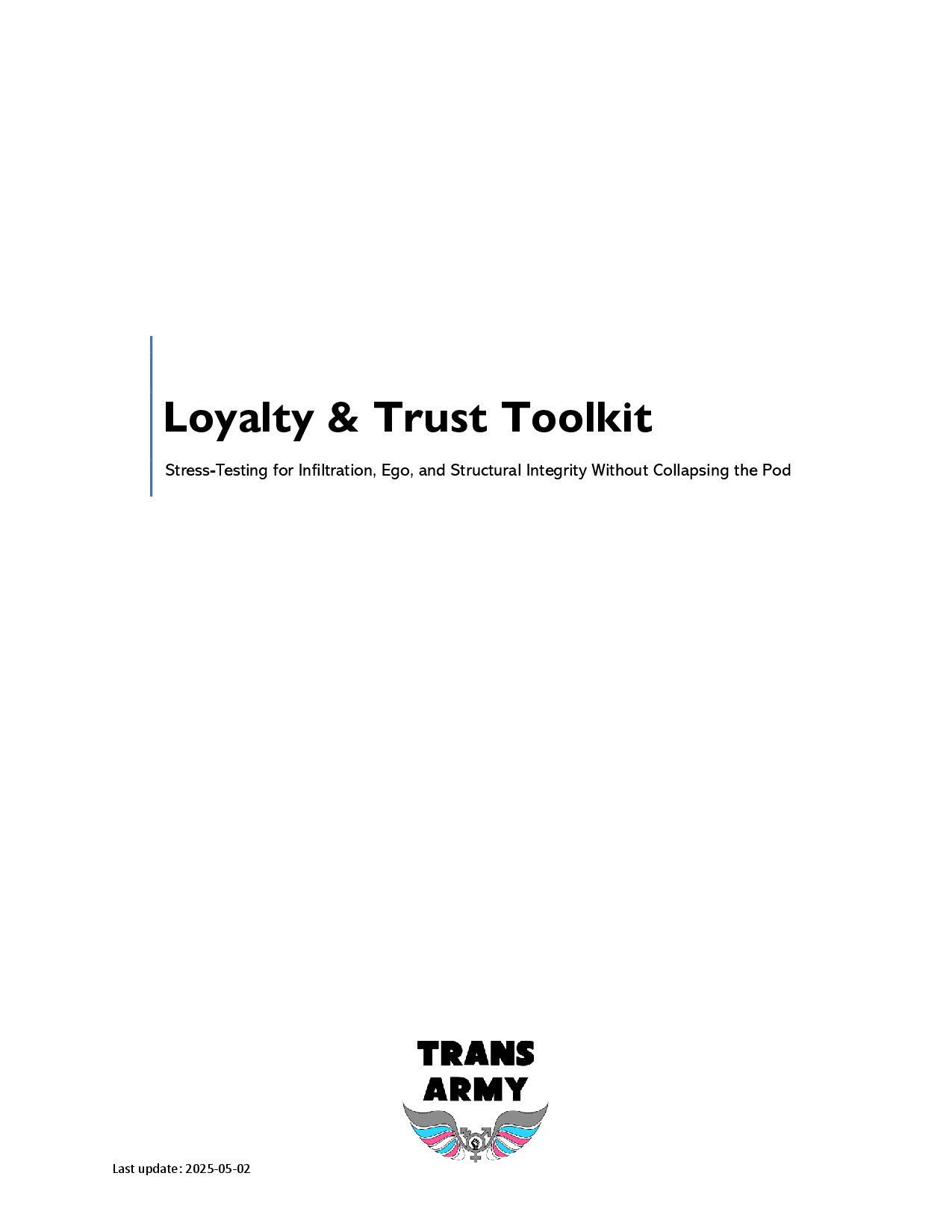 Loyalty & Trust Toolkit