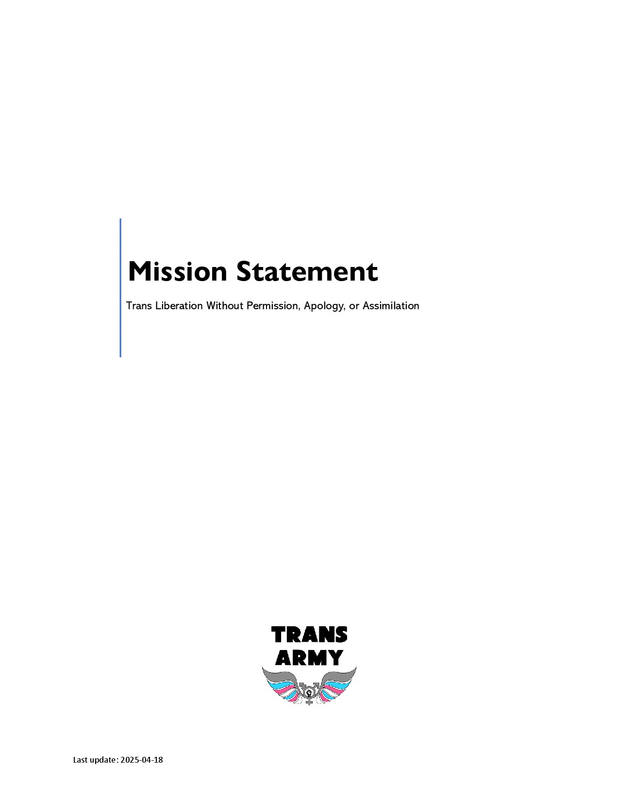 Mission Statement